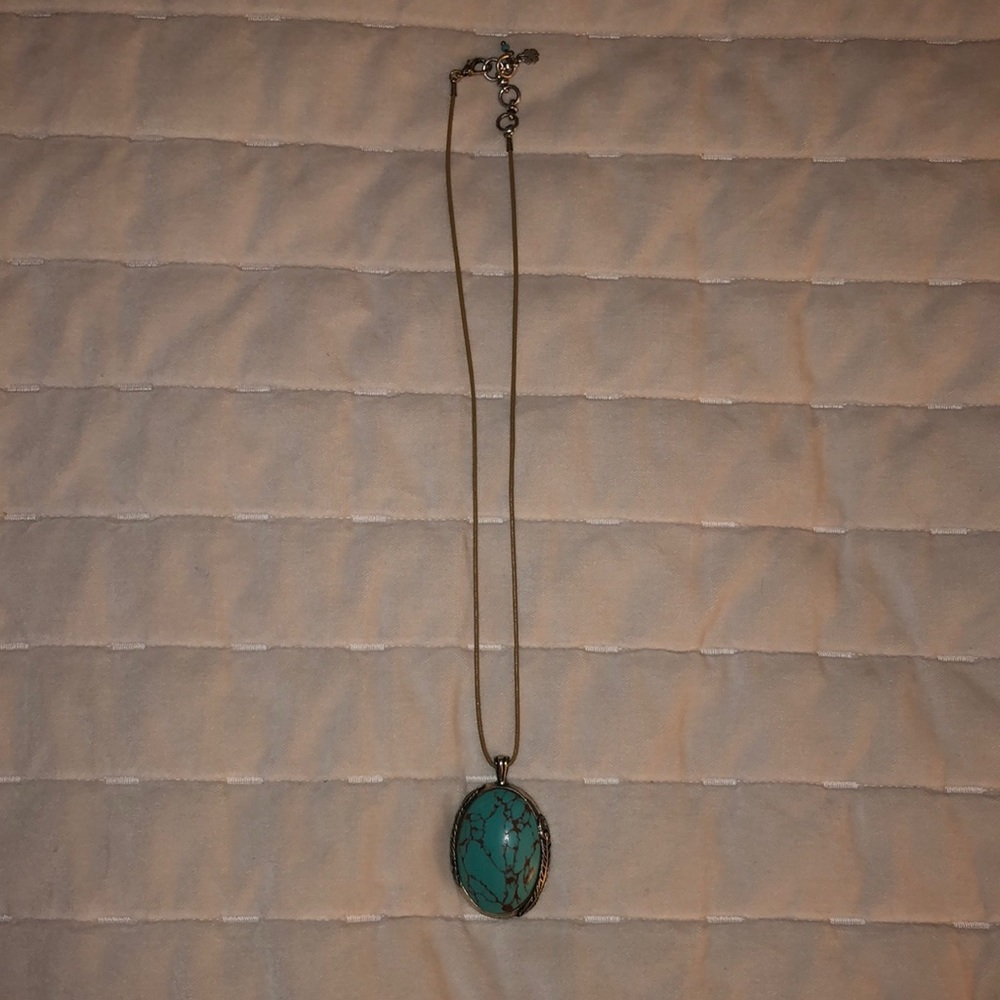 Lucky Brand Turquoise Statement Necklace